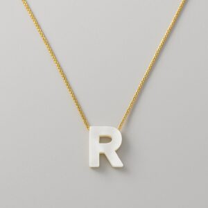 Gargantilha Mini Espírito Santo em Madrepérola Veneziana