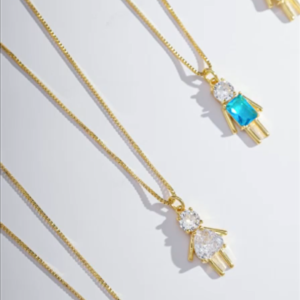 Colar Menina Zircônia