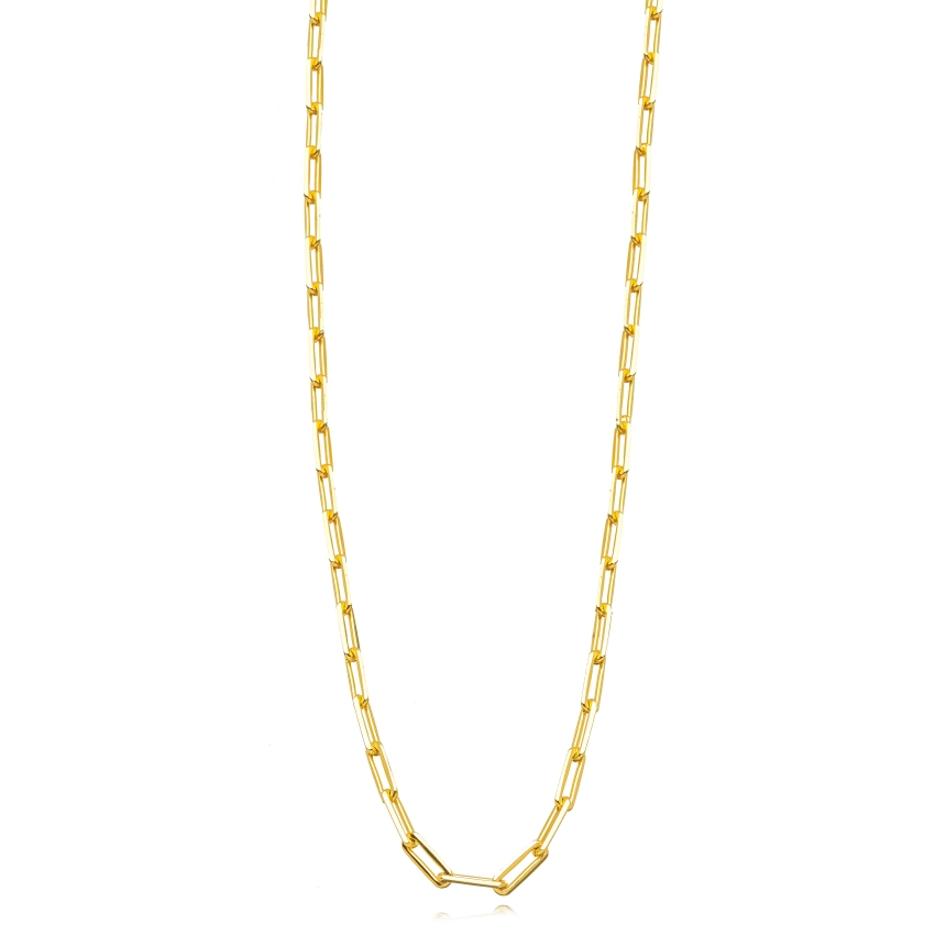Colar Elos Cartier Banhado a Ouro 18k