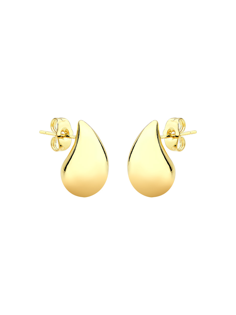 Brinco Gota PP Banhado a Ouro 18k