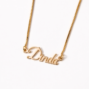 Colar Dinda Banhado a Ouro 18K