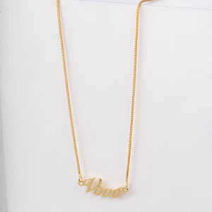 Colar Vovó Banhado a Ouro 18K