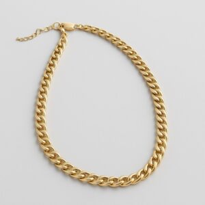 Colar Espiga Dourado 5mm