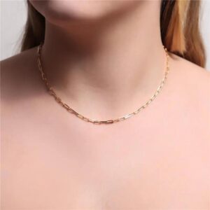 Choker Elos Cartier Dourado Ouro 18k