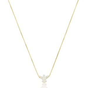 Gargantilha Mini Espírito Santo em Madrepérola Veneziana