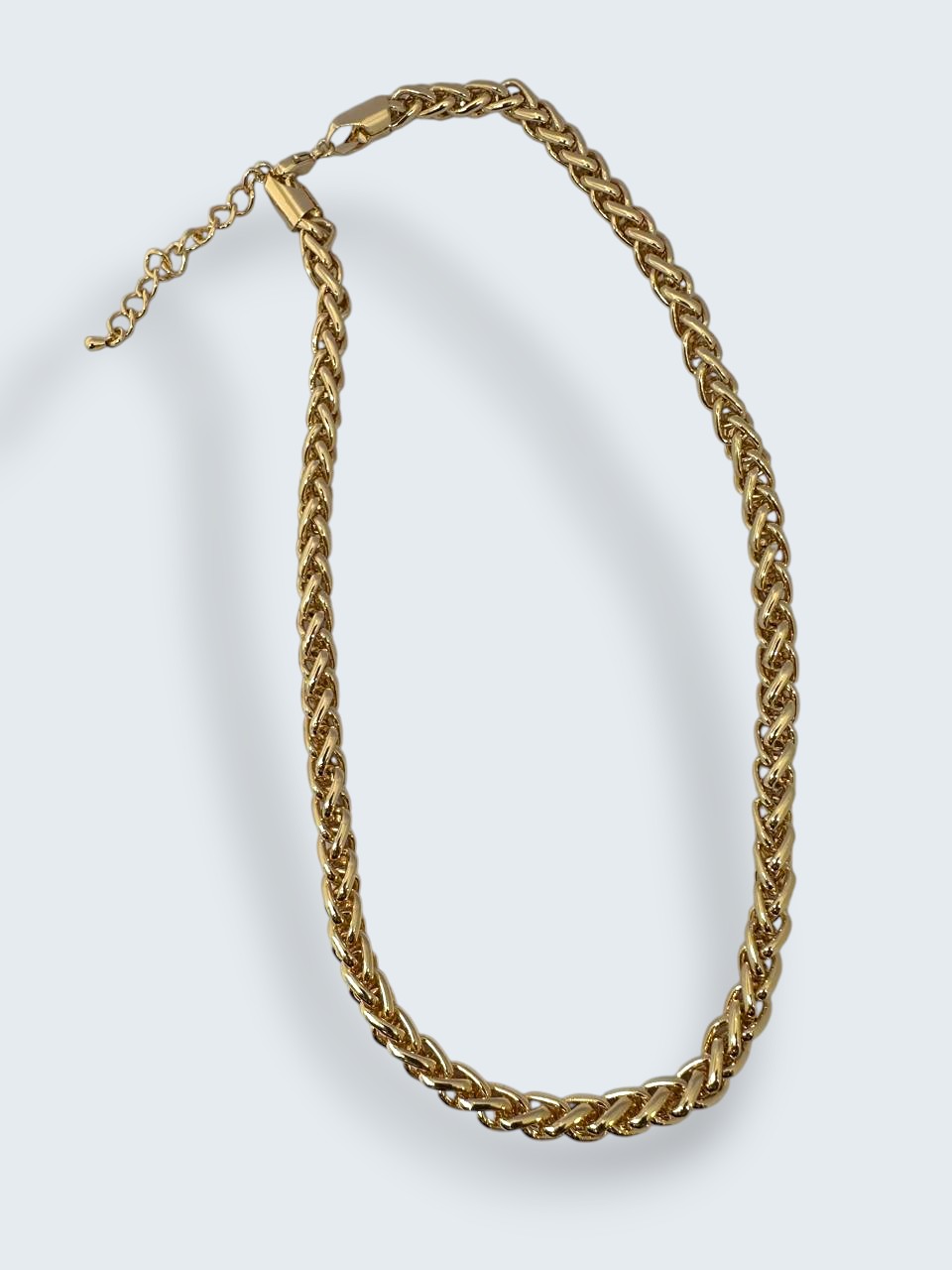 Colar Espiga Dourado 5mm