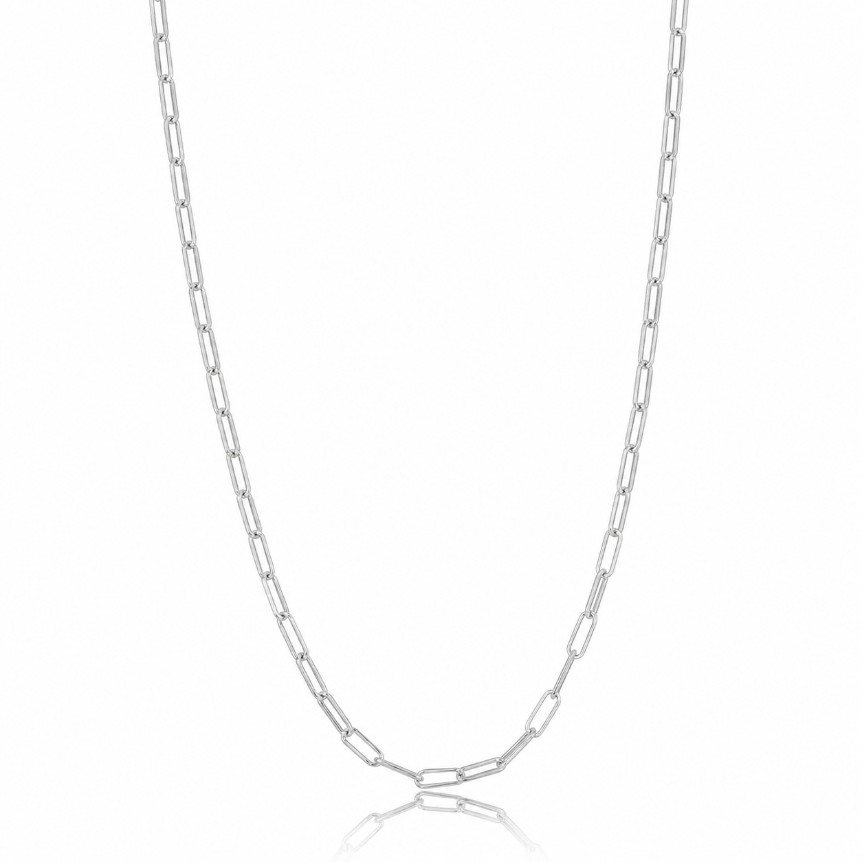 Choker Elos Cartier Ródio Branco