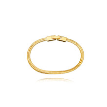 Pulseira fecho joia Banhada a Ouro 18k