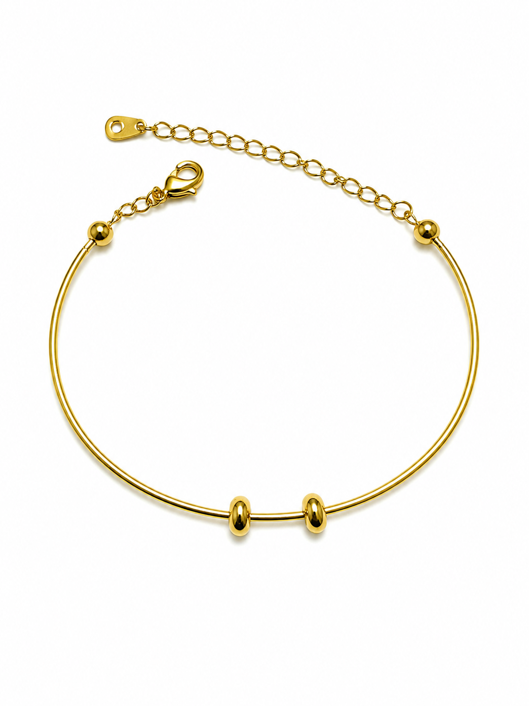 Bracelete Personalizável  Banhado a Ouro 18k