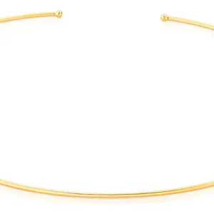Choker Aro Liso Banhada a Ouro 18k