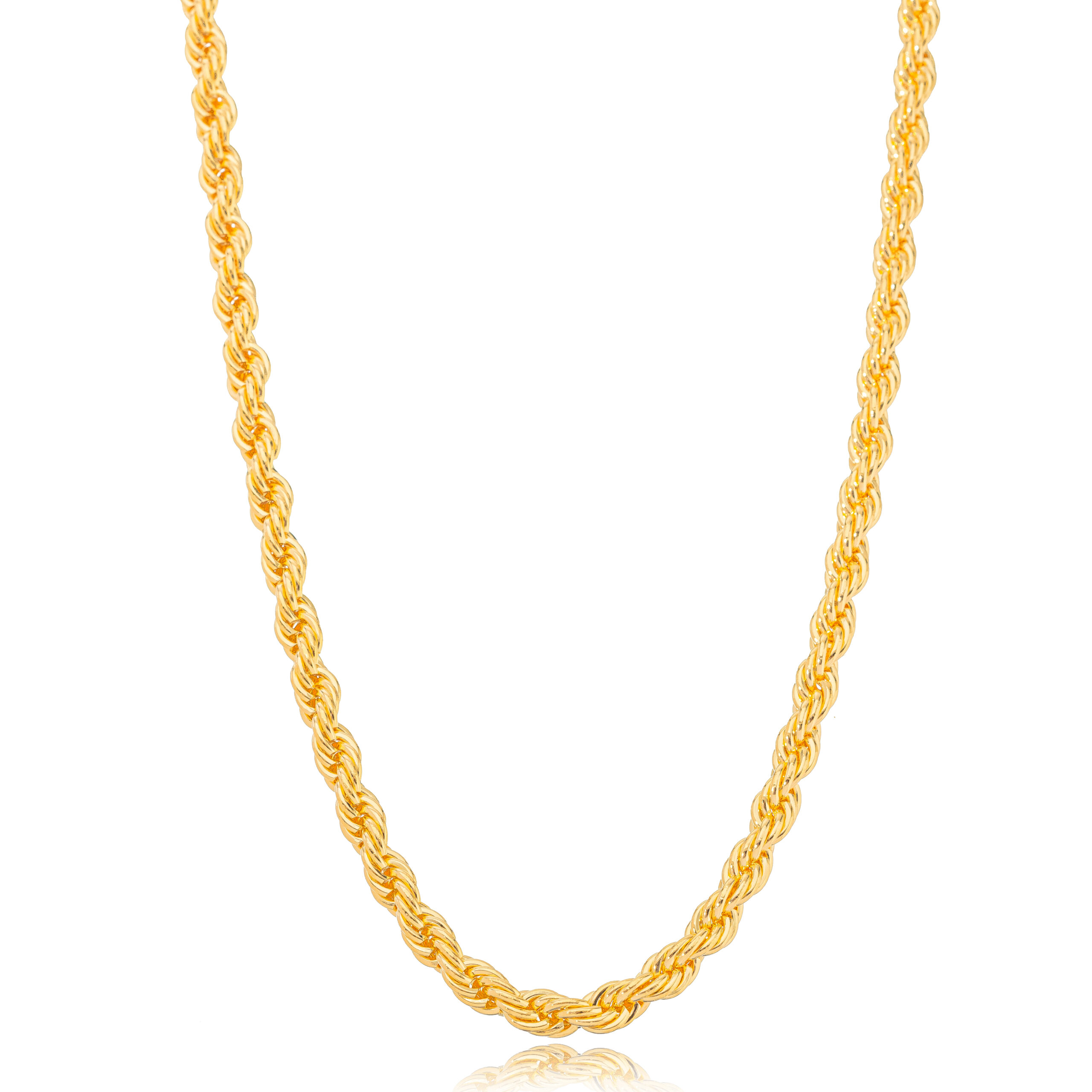 cordão baiano banhado a ouro 18k