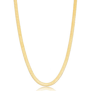Choker Fita Banhada a Ouro 18k