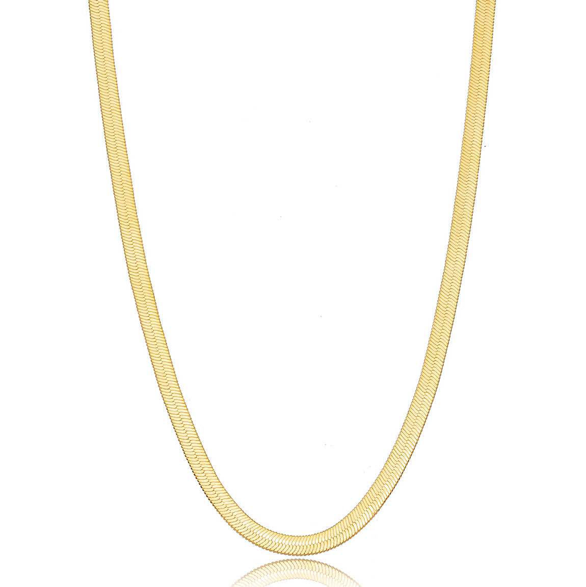 Choker Fita Banhada a Ouro 18k