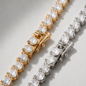 Choker Riviera 4 Pontas Banhada a Ouro 18k