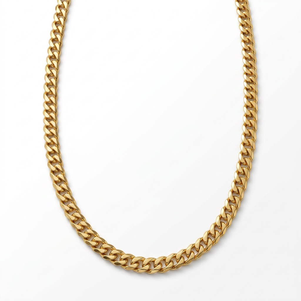 Choker Elo Grumet Banhada a Ouro 18K